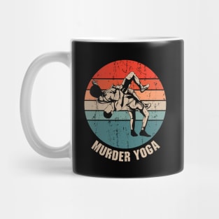 Murder Yoga - Funny Wrestling Gifts Mug